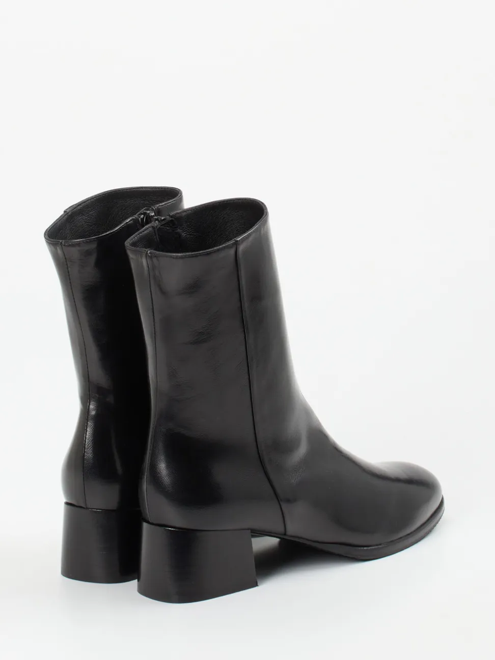 Konstantin Starke – Stiefeletten aus Lammleder schwarz