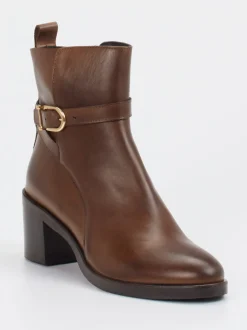 Konstantin Starke – Stiefelette aus Kalbleder Braun