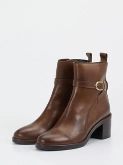 Konstantin Starke – Stiefelette aus Kalbleder Braun