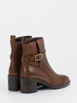 Konstantin Starke – Stiefelette aus Kalbleder Braun