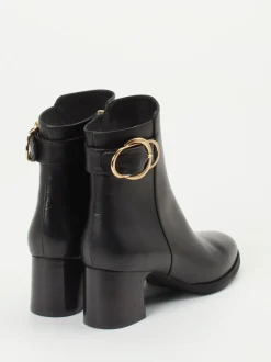 Konstantin Starke – Stiefeletten aus Kalbleder Schwarz