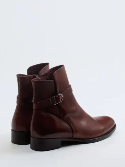 Konstantin Starke – Stiefelette aus Kalbleder braun