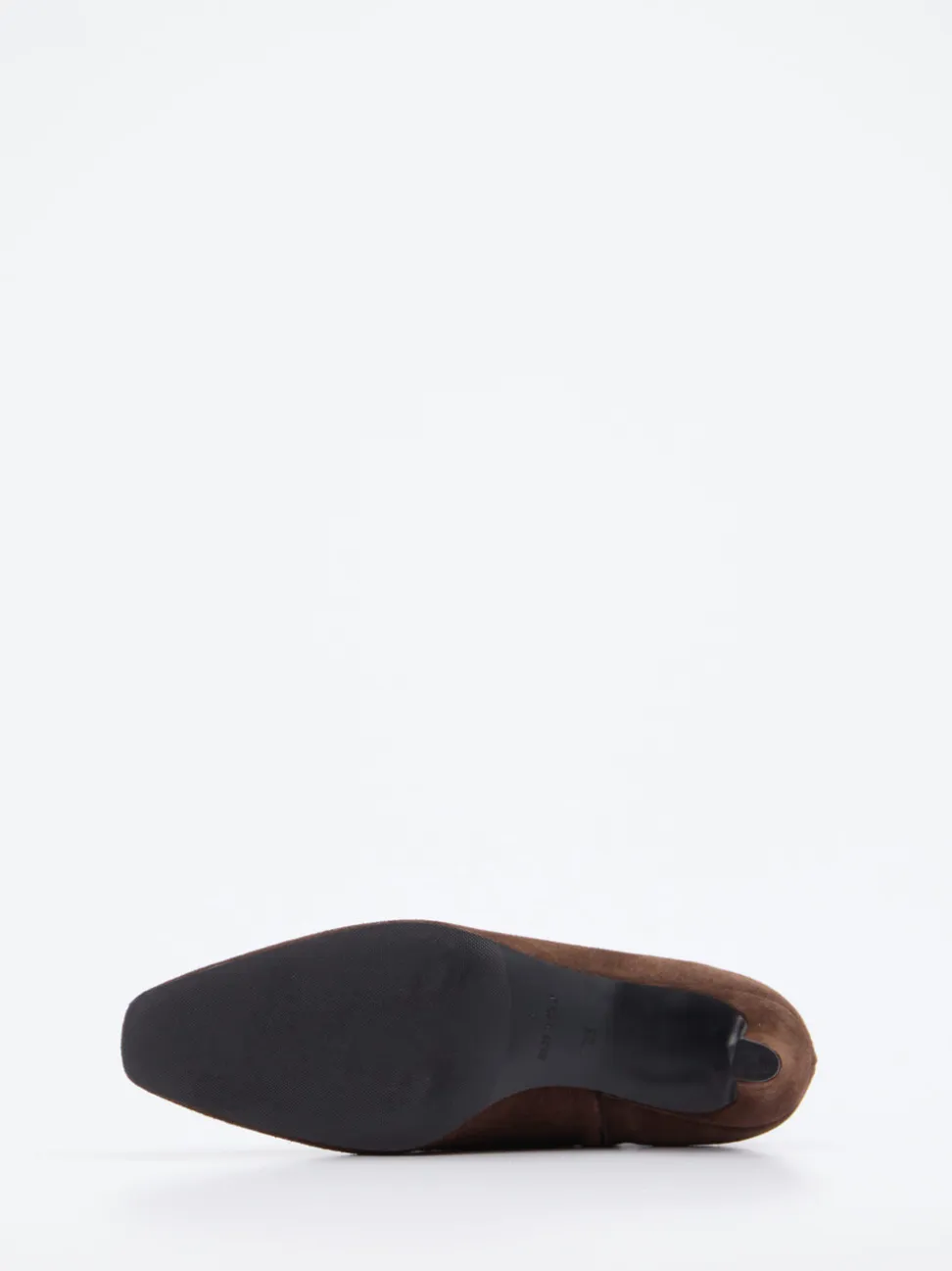 Konstantin Starke – Stiefeletten aus Veloursleder schokobraun