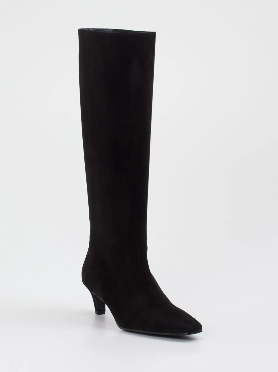 Konstantin Starke – Stiefel aus Veloursleder Schwarz