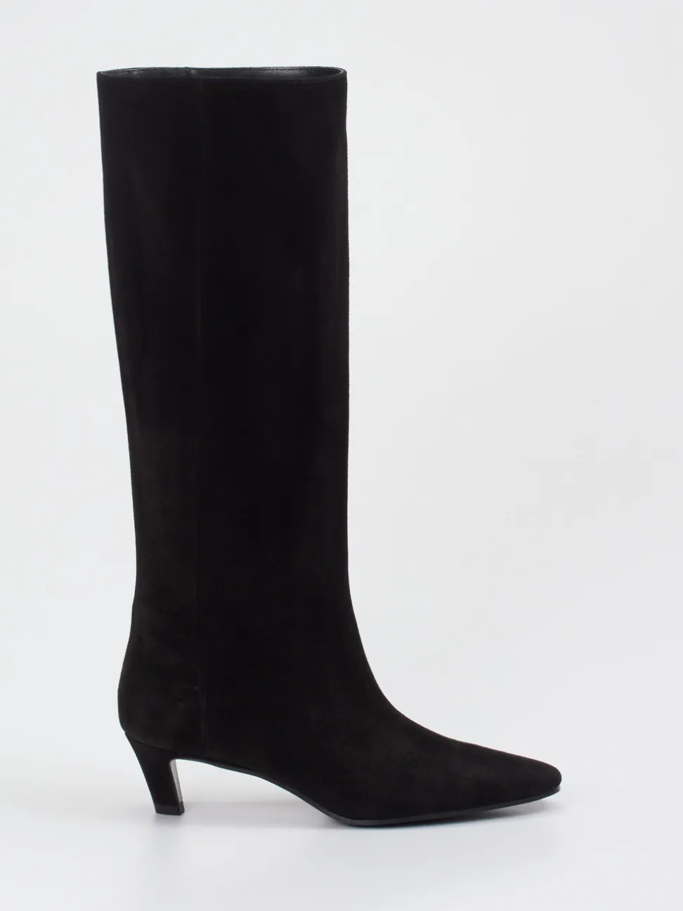 Konstantin Starke – Stiefel aus Veloursleder Schwarz