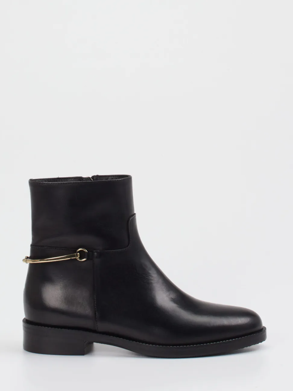 Konstantin Starke – Stiefelette aus Kalbleder Schwarz