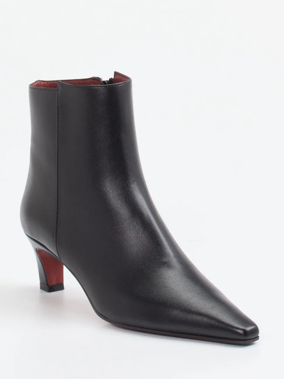 Konstantin Starke – Stiefeletten aus Lammleder Schwarz