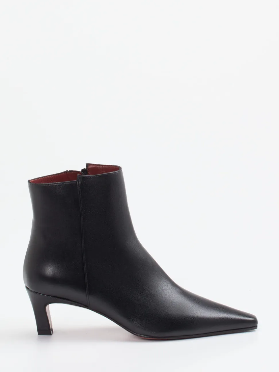 Konstantin Starke – Stiefeletten aus Lammleder Schwarz