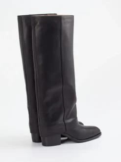 Konstantin Starke – Stiefel aus Kalbleder tiefschwarz
