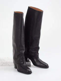 Konstantin Starke – Stiefel aus Kalbleder tiefschwarz