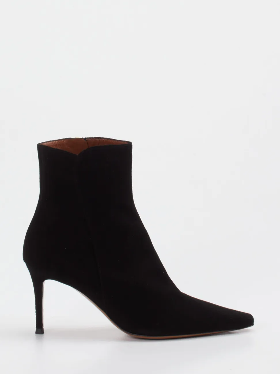 Konstantin Starke – Stiefeletten aus Veloursleder schwarz