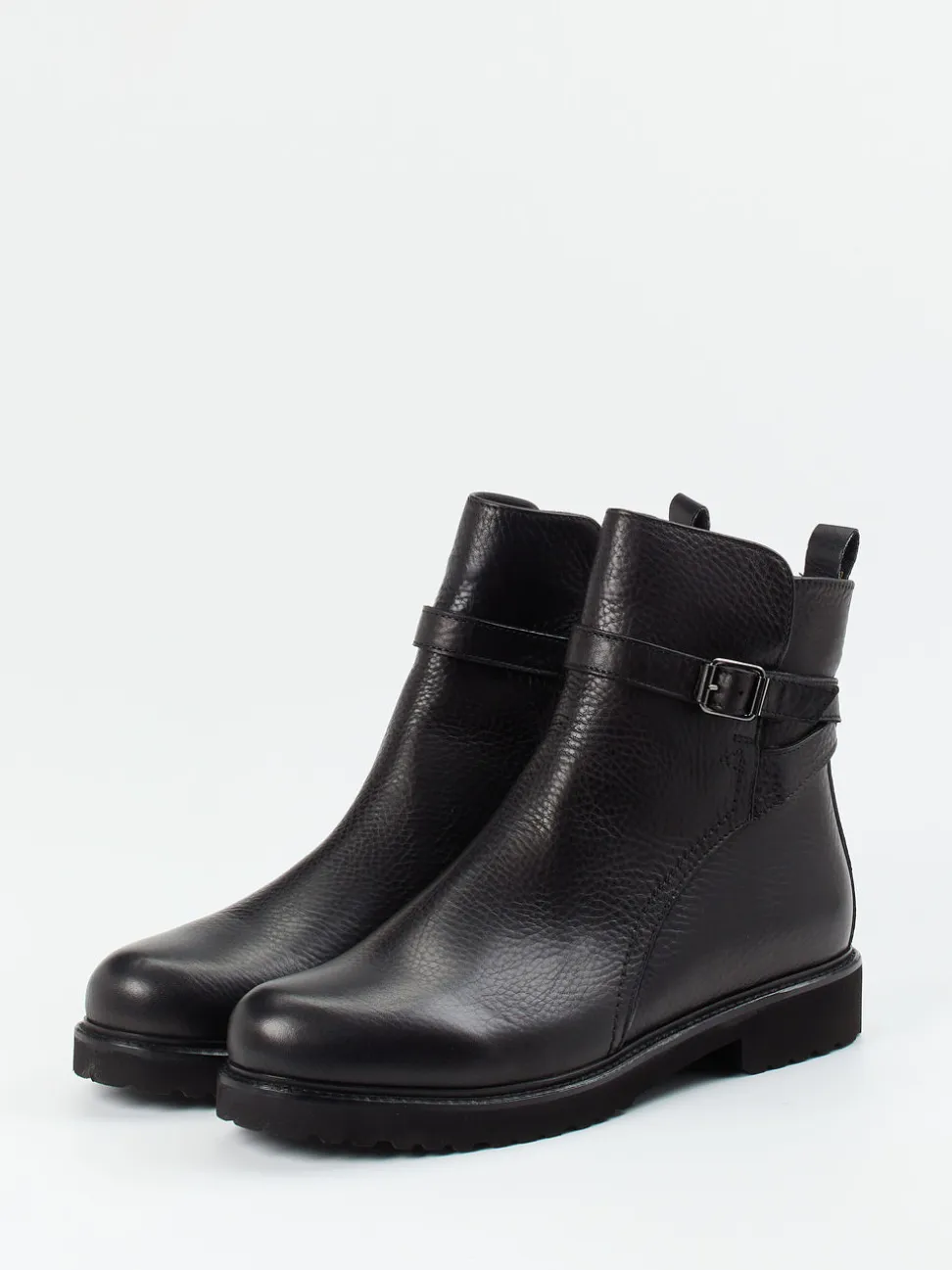 Konstantin Starke – Stiefeletten aus Kalbleder Schwarz