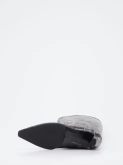 Konstantin Starke – Stiefel aus geprägtem Leder grau
