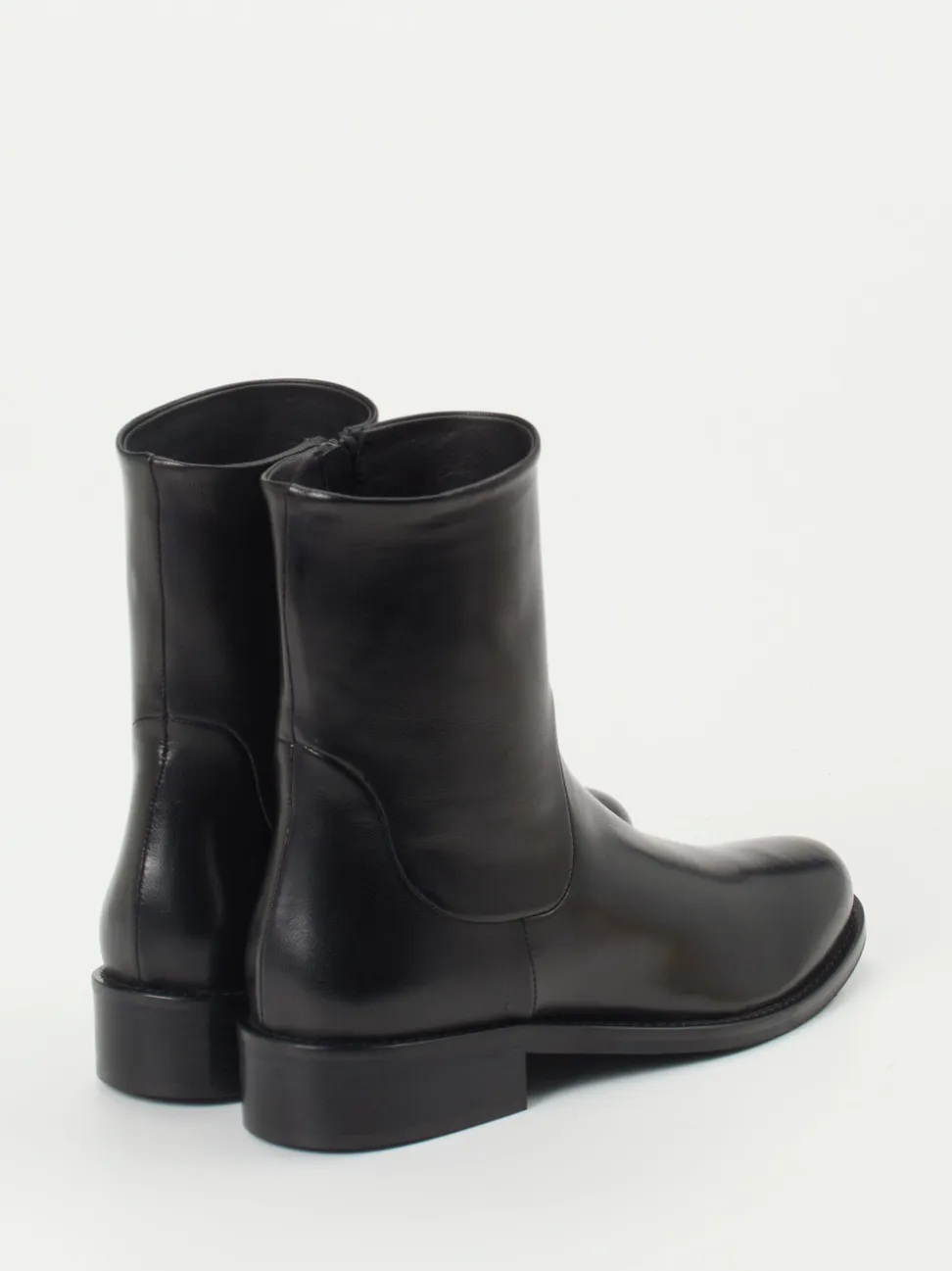 Konstantin Starke – Stiefeletten aus Lammleder schwarz