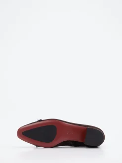 Konstantin Starke – Stiefelette aus Veloursleder dunkelbraun
