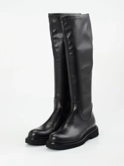 Konstantin Starke – Stiefel aus Lammleder schwarz