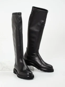 Konstantin Starke – Stiefel aus Lammleder schwarz