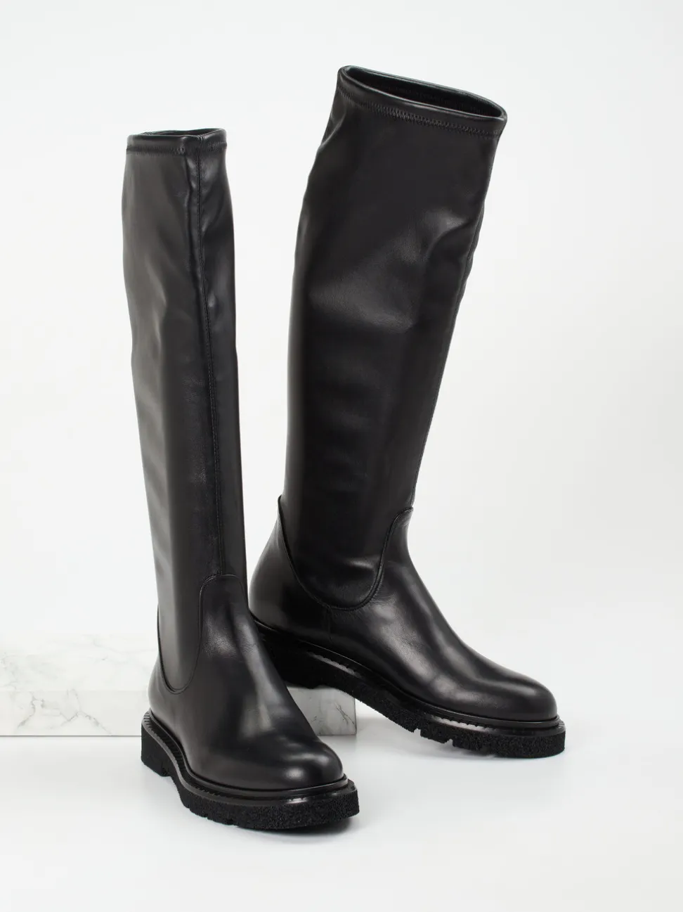 Konstantin Starke – Stiefel aus Lammleder schwarz