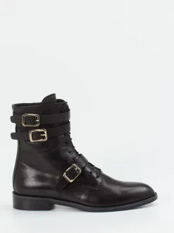 Konstantin Starke – Stiefelette aus Kalbleder Schwarz