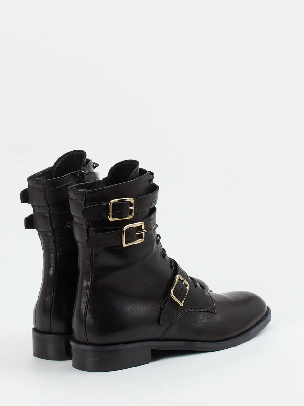 Konstantin Starke – Stiefelette aus Kalbleder Schwarz