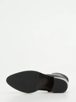 Konstantin Starke – Stiefelette aus Lammleder Schwarz