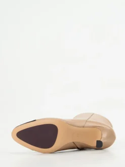 Konstantin Starke – Stiefeletten aus Kalbleder beige