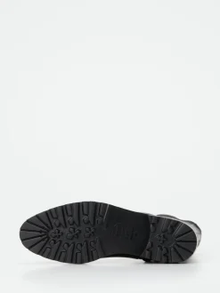 Konstantin Starke – Stiefelette aus Lammleder Schwarz