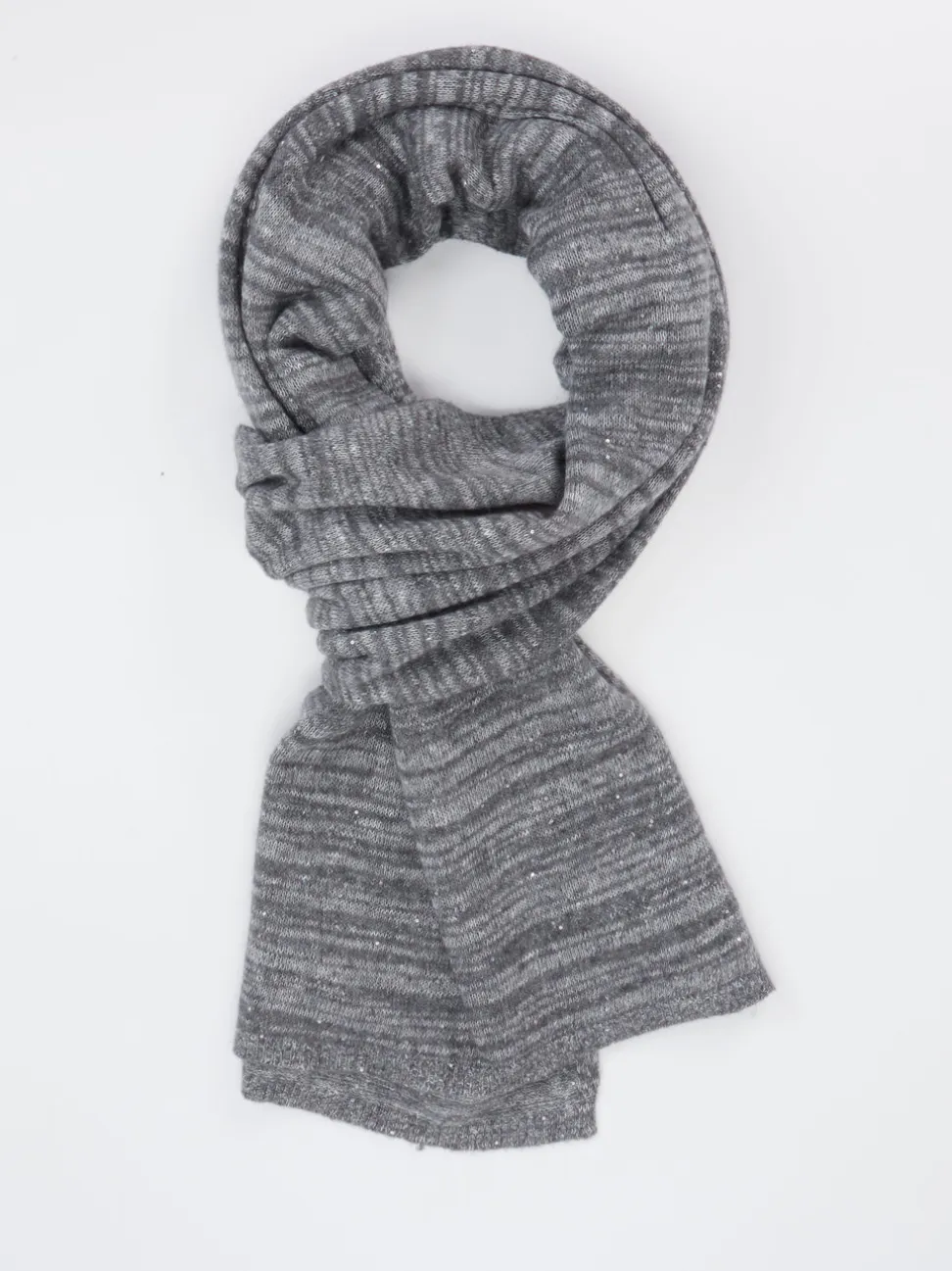 Konstantin Starke – Strickschal aus Textil in Grau