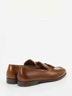 Konstantin Starke – Tassel Loafer aus Büffelleder braun
