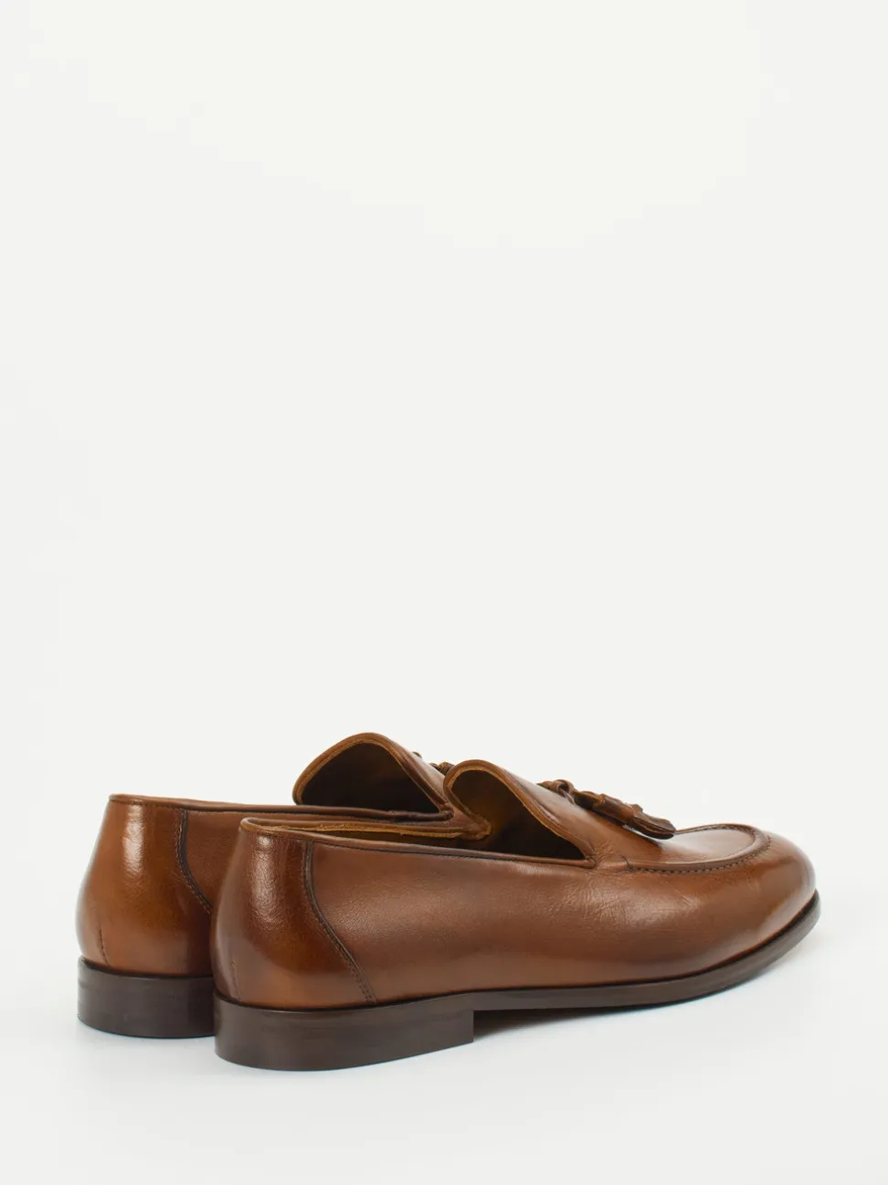 Konstantin Starke – Tassel Loafer aus Büffelleder braun