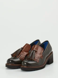 Konstantin Starke – Tassel Loafer aus Büffelleder Grün