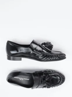 Konstantin Starke – Tassel Loafer aus Lackleder Schwarz