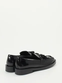 Konstantin Starke – Tassel Loafer aus Hochglanzleder schwarz