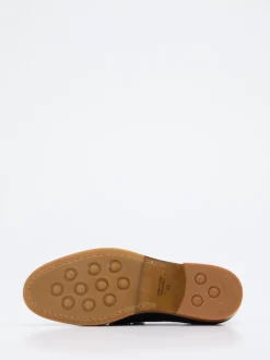 Konstantin Starke – Tassel Loafer aus Veloursleder Blau