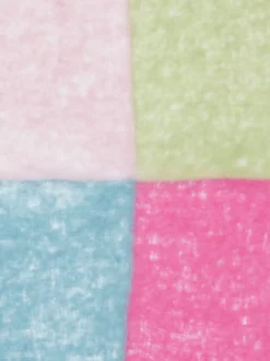 Konstantin Starke – Webschal aus Strickmaterial Colorblocking