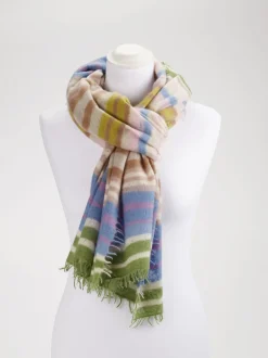 Konstantin Starke – Webschal aus Feinstrick multicolor
