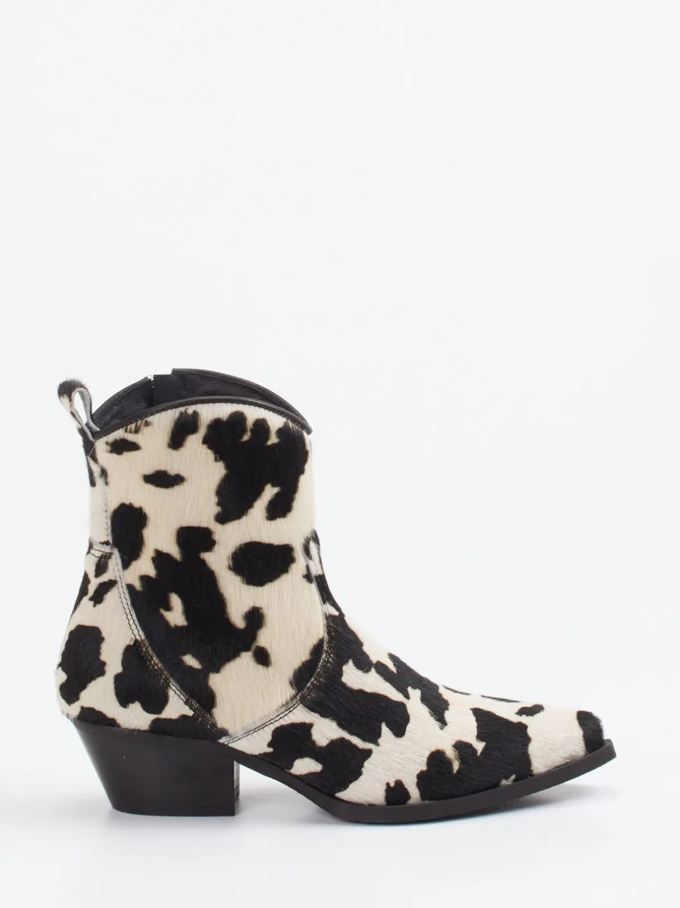 Konstantin Starke – Western-Stiefeletten aus Ponyfell