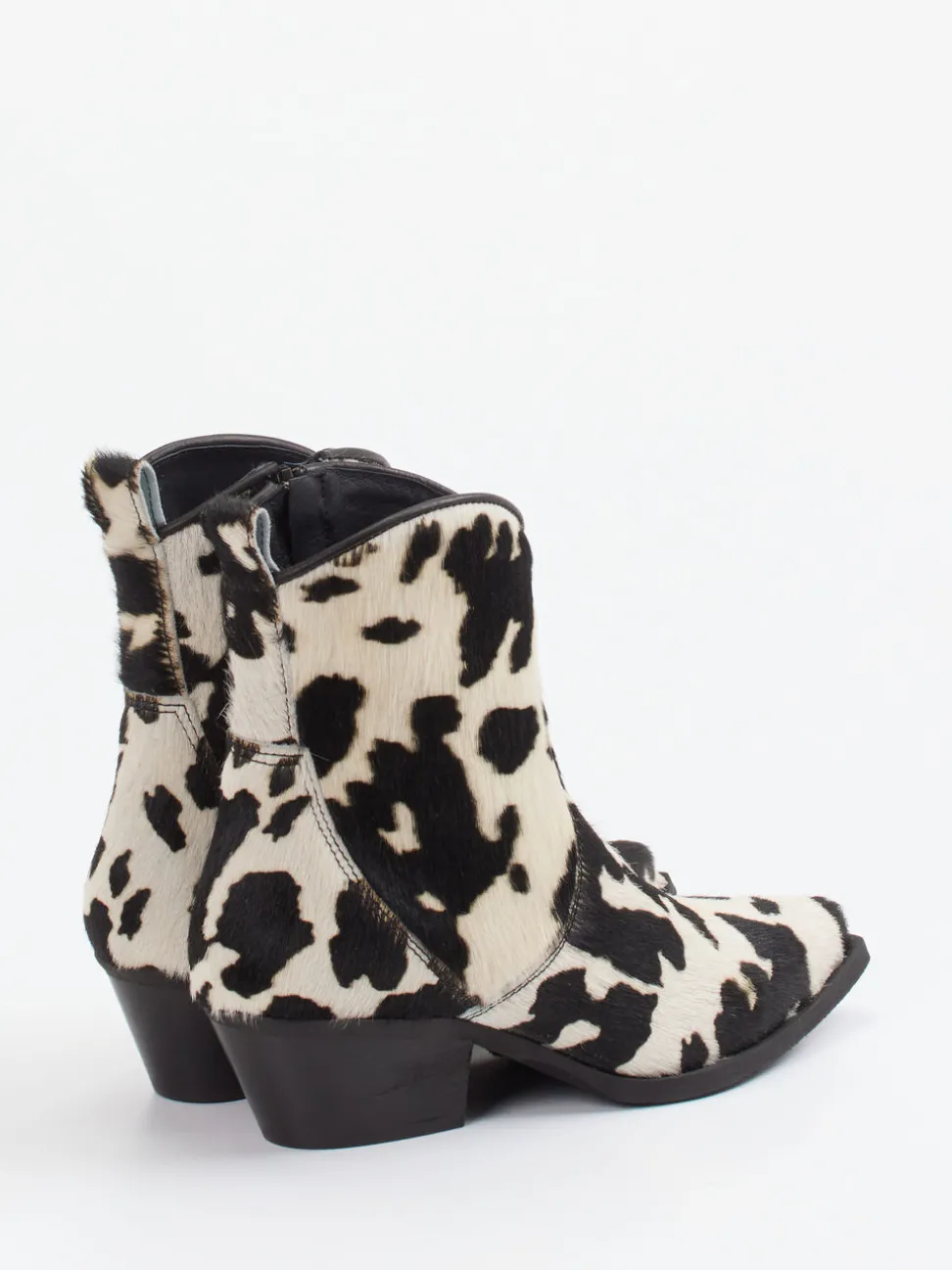 Konstantin Starke – Western-Stiefeletten aus Ponyfell