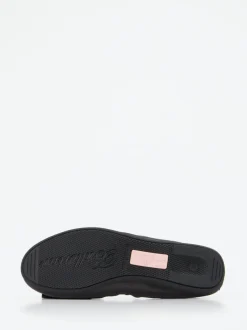 La Ballerina – Ballerinas aus Lammleder in Schwarz