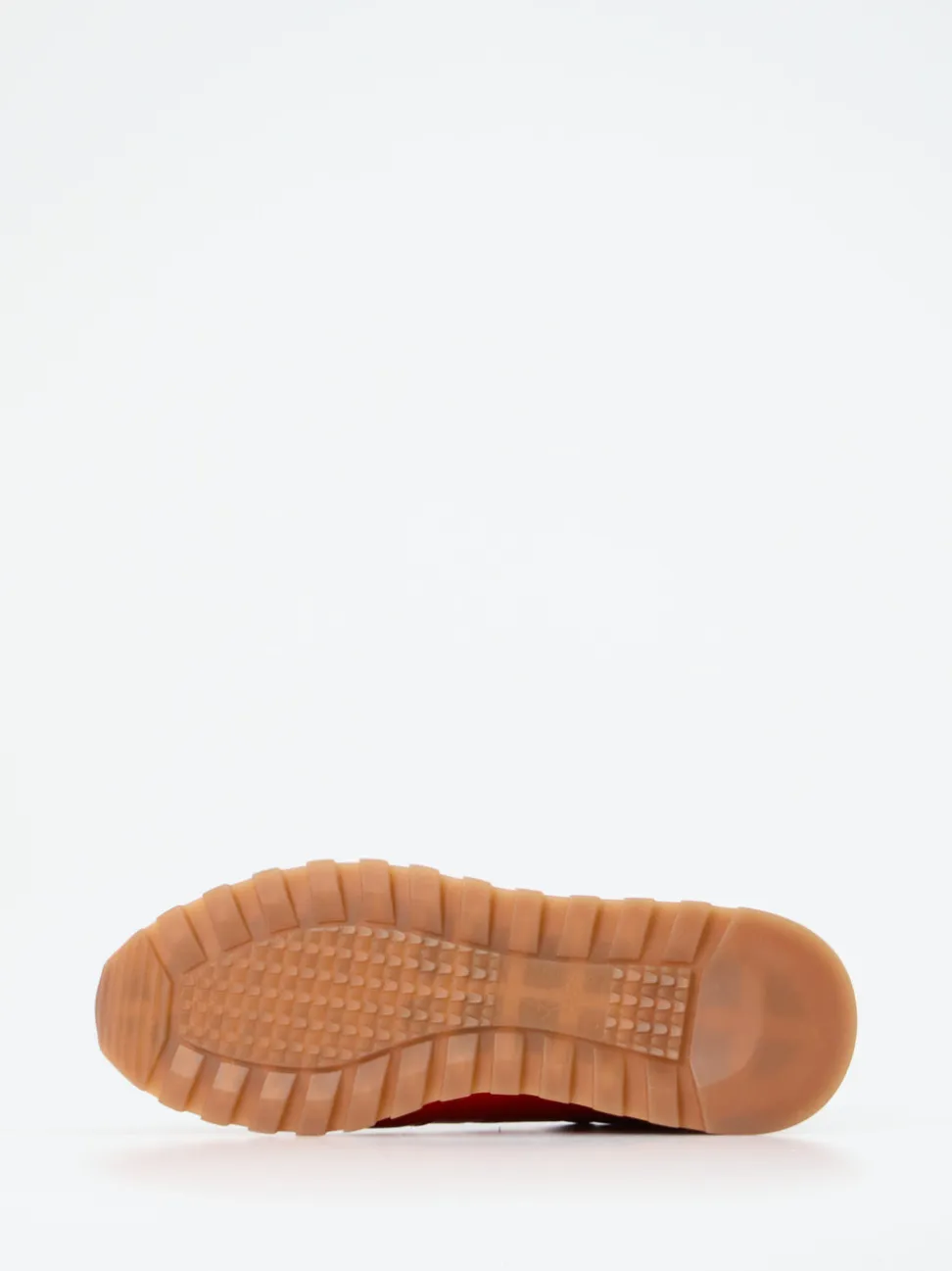 La Martina – Retro-Sneaker aus Kalbleder rot
