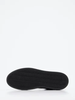 La Martina – Sneaker aus Kalbleder in Schwarz