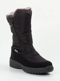 Lackner – Thermoboots aus Nylon Schwarz mit Spikes