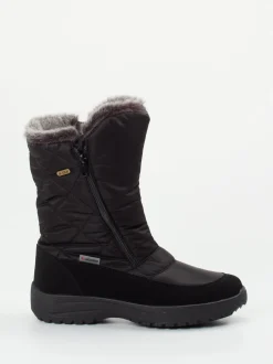 Lackner – Thermoboots aus Nylon Schwarz mit Spikes