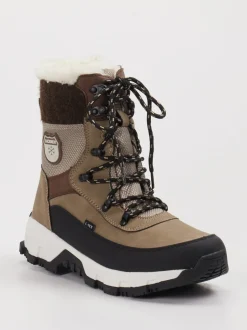 Lackner – Winterboots aus Materialmix braun