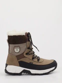 Lackner – Winterboots aus Materialmix braun