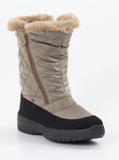 Lackner – Winterstiefel aus Nylon in Taupe