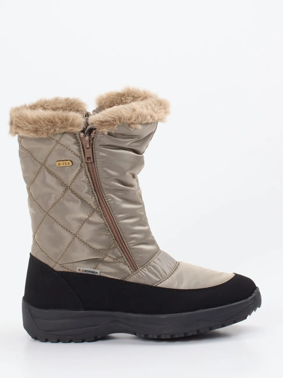 Lackner – Winterstiefel aus Nylon in Taupe