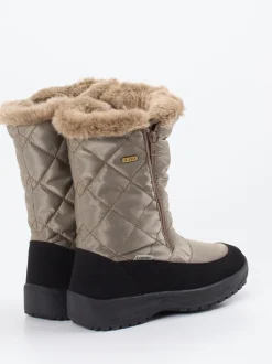 Lackner – Winterstiefel aus Nylon in Taupe