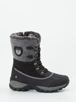 Lackner – Winterstiefel aus Synthetik in Schwarz