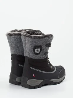 Lackner – Winterstiefel aus Synthetik in Schwarz